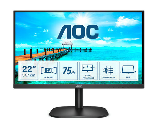 Περισσότερες πληροφορίες για "AOC B2 22B2H (21.5"/Full HD)"