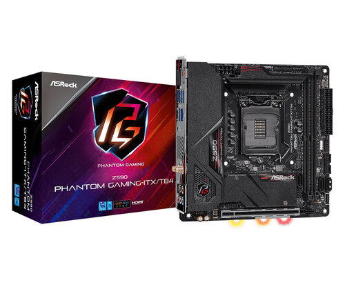 Περισσότερες πληροφορίες για "Asrock Z590 Phantom Gaming-ITX/TB4"