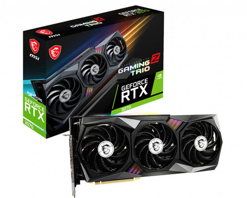 Περισσότερες πληροφορίες για "MSI RTX 3070 GAMING Z TRIO"