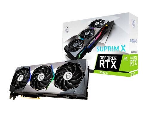 Περισσότερες πληροφορίες για "MSI GeForce RTX 3080 Ti SUPRIM X 12G"