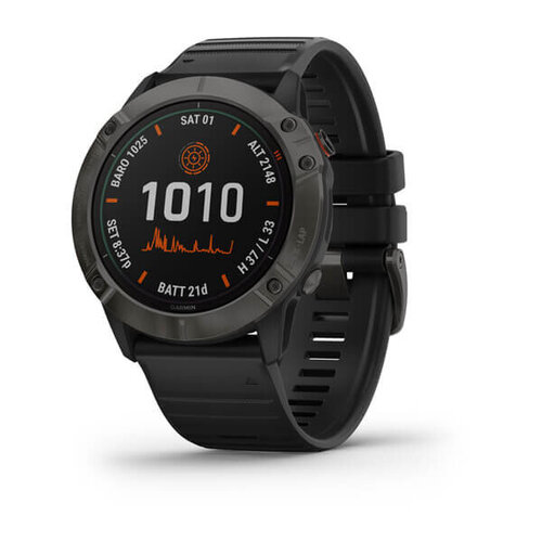 Περισσότερες πληροφορίες για "Garmin Fenix 6X Pro Solar (51mm/Μαύρο)"