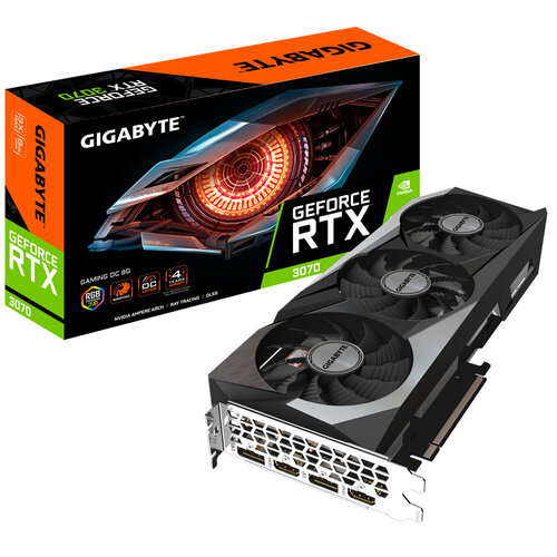 Περισσότερες πληροφορίες για "Gigabyte GeForce RTX 3070 GAMING OC 8G (rev. 2.0)"