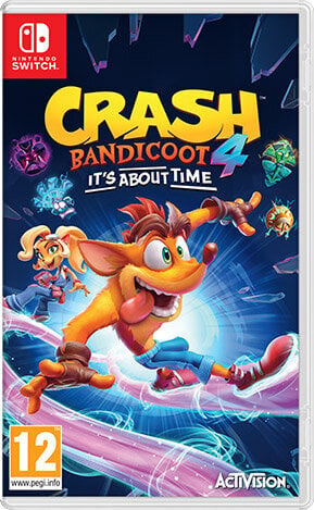 Περισσότερες πληροφορίες για "Activision Blizzard Crash Bandicoot 4: It’s About Time (Nintendo Switch)"