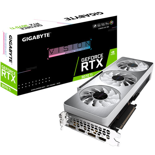 Περισσότερες πληροφορίες για "Gigabyte GeForce RTX 3070 Ti VISION OC 8G"