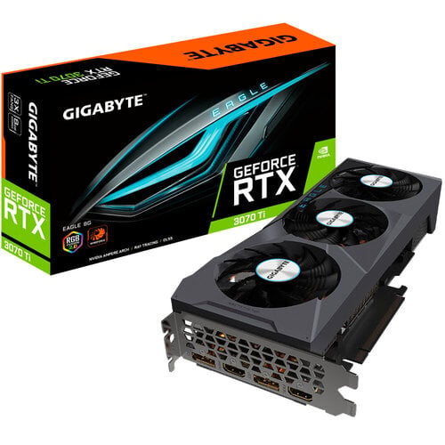 Περισσότερες πληροφορίες για "Gigabyte GeForce RTX 3070 Ti EAGLE 8G"