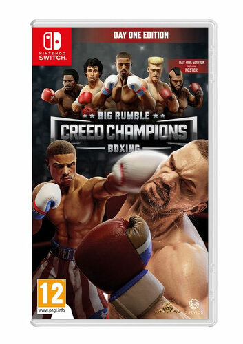 Περισσότερες πληροφορίες για "GAME Big Rumble Boxing Creed Champ Day One Edition (Nintendo Switch)"