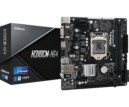 Περισσότερες πληροφορίες για "Asrock H310CM-HG4"