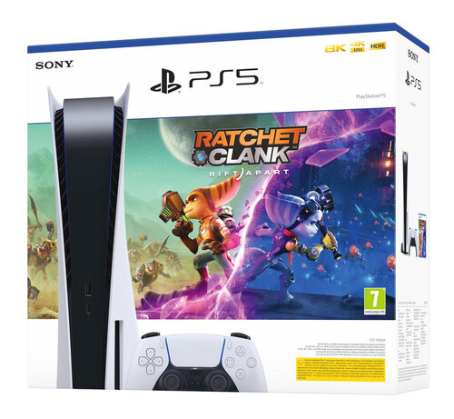 Περισσότερες πληροφορίες για "Sony PlayStation 5 Console + Ratchet & Clank: Rift Apart"