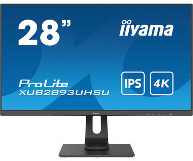 Περισσότερες πληροφορίες για "iiyama ProLite XUB2893UHSU-B1 (28"/4K Ultra HD)"