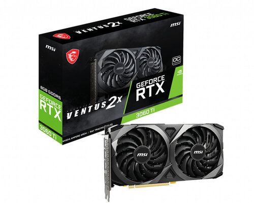 Περισσότερες πληροφορίες για "MSI RTX 3060 Ti VENTUS 2X 8G OCV1 LHR"