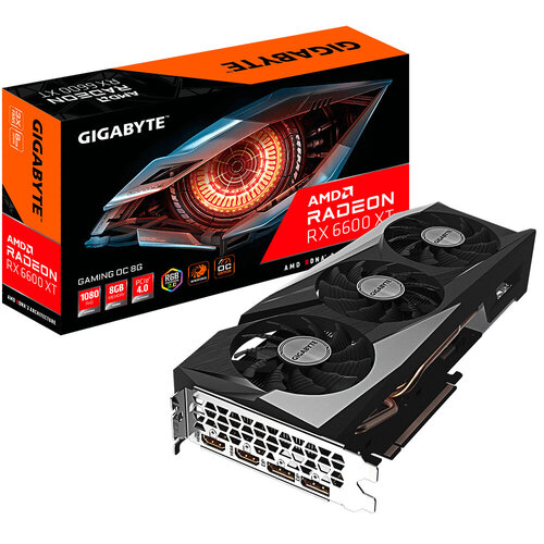 Περισσότερες πληροφορίες για "Gigabyte RX 6600 XT GAMING OC 8G"