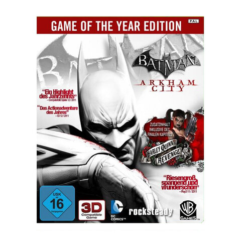 Περισσότερες πληροφορίες για "Warner Bros Batman: Arkham City - GOTY (PlayStation 3)"