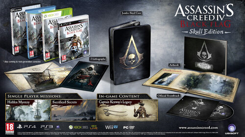 Περισσότερες πληροφορίες για "Ubisoft Assassins Creed 4 Black Flag - Skull Edition (PlayStation 4)"