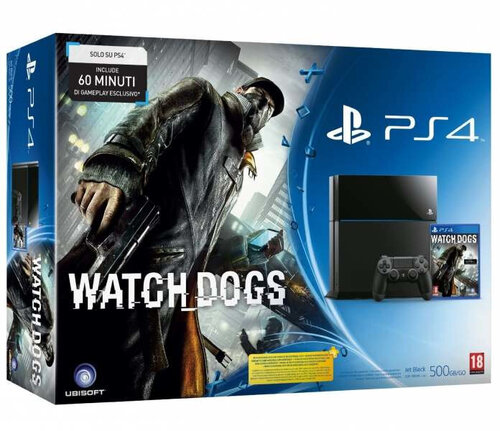 Περισσότερες πληροφορίες για "Sony 500GB PlayStation 4 + Watch Dogs"