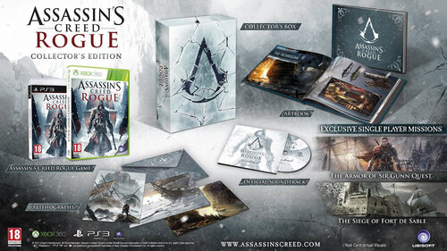 Περισσότερες πληροφορίες για "Ubisoft Assassin's Creed: Rogue - Collector's Edition (PlayStation 3)"