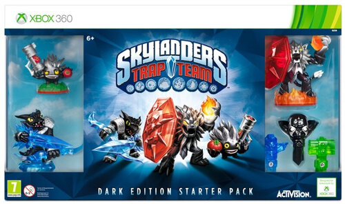 Περισσότερες πληροφορίες για "Activision Skylanders: Trap Team - Starter Pack Dark Edition (Xbox 360)"