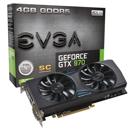 Περισσότερες πληροφορίες για "EVGA GeForce GTX 970"