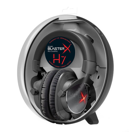 Περισσότερες πληροφορίες για "Creative Labs Sound BlasterX H7 (Μαύρο/Ενσύρματα)"