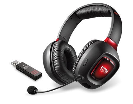 Περισσότερες πληροφορίες για "Creative Labs Sound Blaster Tactic3D Rage Wireless (Μαύρο/Ασύρματα)"