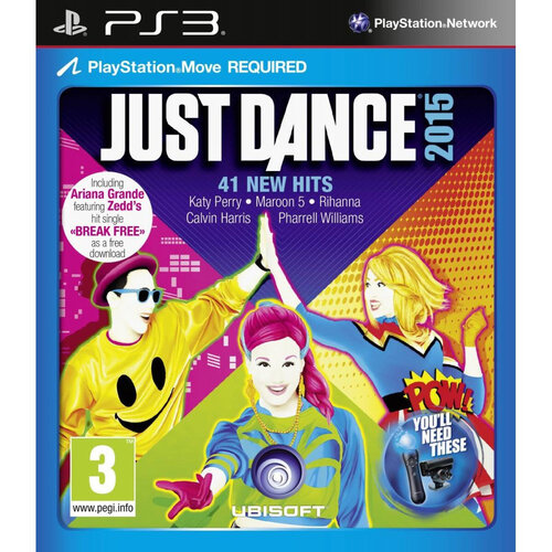 Περισσότερες πληροφορίες για "Ubisoft Just Dance 2015 - Essentials (PlayStation 3)"