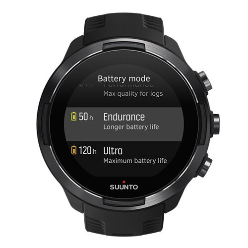 Περισσότερες πληροφορίες για "Suunto 9 (50mm/Μαύρο)"