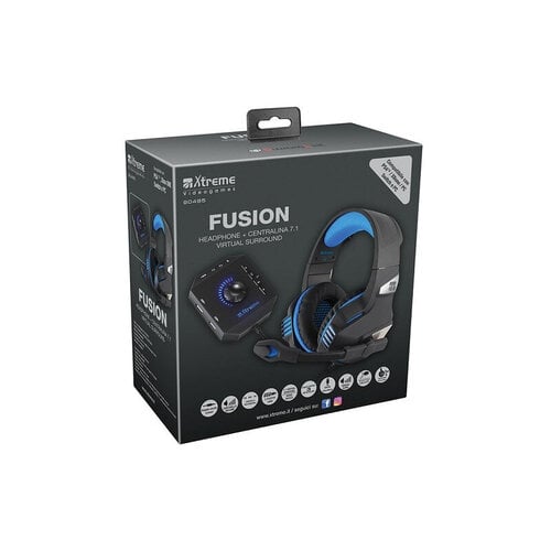 Περισσότερες πληροφορίες για "Xtreme Fusion Headset + Sound Box 7.1 (Μαύρο/Ενσύρματα)"
