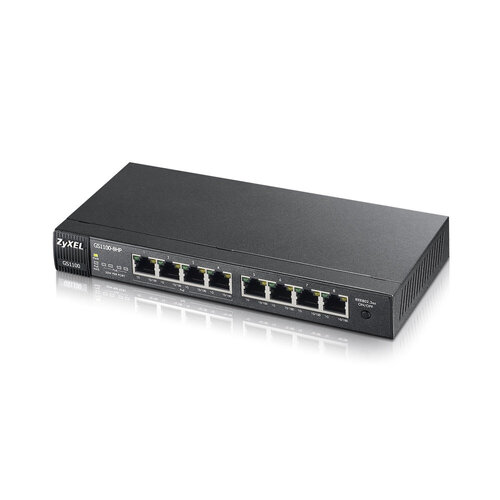 Περισσότερες πληροφορίες για "Zyxel 8Port GbE PoE+ 802.3at Unmanaged Switch"