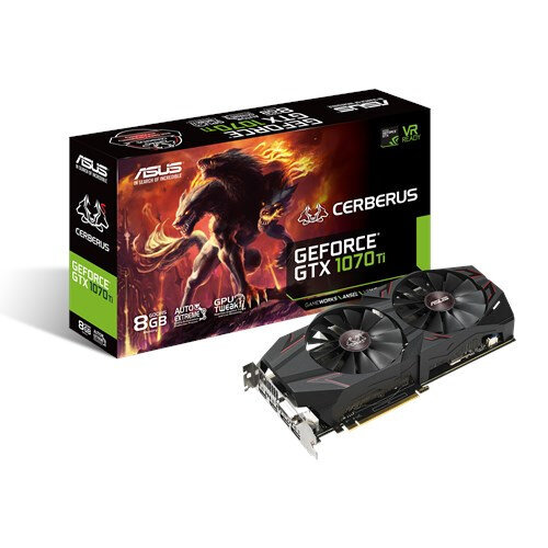 Περισσότερες πληροφορίες για "ASUS Cerberus -GTX1070TI-8G"