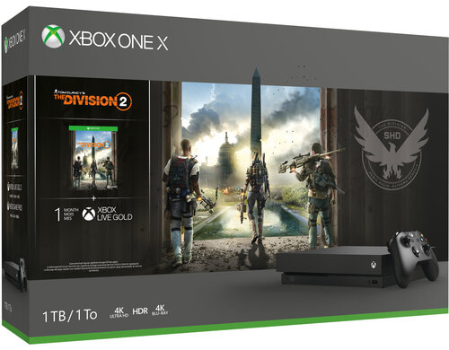 Περισσότερες πληροφορίες για "Microsoft Xbox One X 1TB + Tom Clancy’s The Division 2"