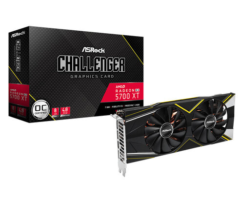 Περισσότερες πληροφορίες για "Asrock 5700 XT Challenger D 8G OC"