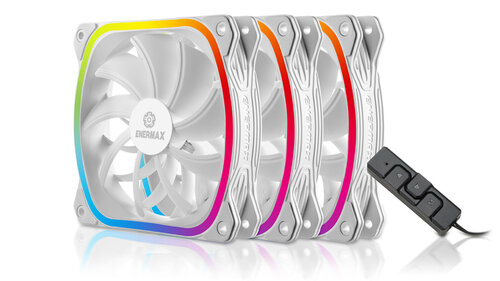 Περισσότερες πληροφορίες για "Enermax SquA RGB White (12cm/4-pin + 4-pin/Άσπρο)"