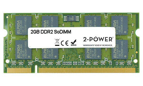 Περισσότερες πληροφορίες για "2-Power 2GB 2P-A000025950 (2 GB/DDR2/667MHz)"