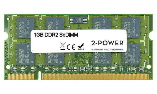 Περισσότερες πληροφορίες για "2-Power 2P-A000030660 (1 GB/DDR2/667MHz)"