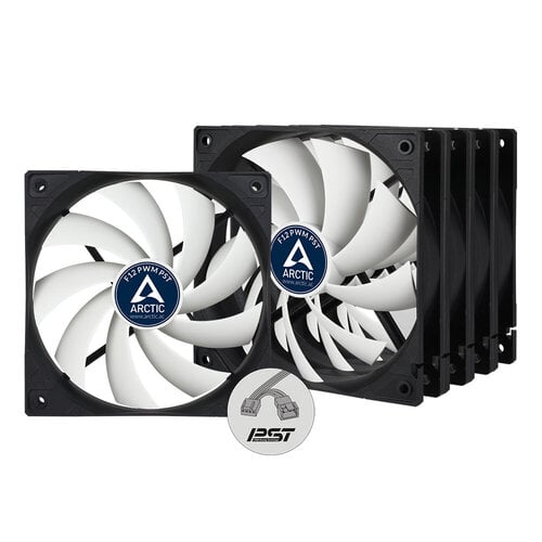 Περισσότερες πληροφορίες για "ARCTIC F12 PWM PST - 120 mm Case Fan (12cm/4 ακίδων/Μαύρο, Άσπρο)"