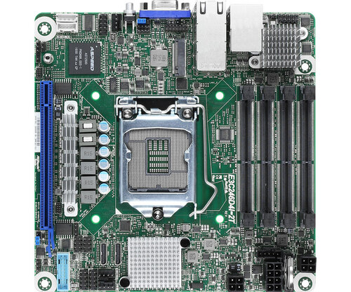 Περισσότερες πληροφορίες για "Asrock E3C246D4I-2T"