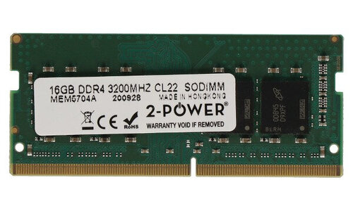Περισσότερες πληροφορίες για "2-Power 2P-5M30V06810 (16 GB/DDR4/3200MHz)"