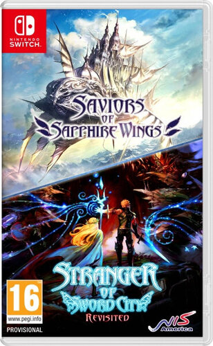 Περισσότερες πληροφορίες για "Koch Media Saviors of Sapphire Wings / Stranger Sword City Revisited (Nintendo Switch)"