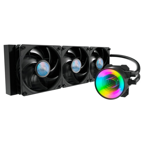 Περισσότερες πληροφορίες για "Cooler Master MasterLiquid ML360 Mirror (Amazon Only)"