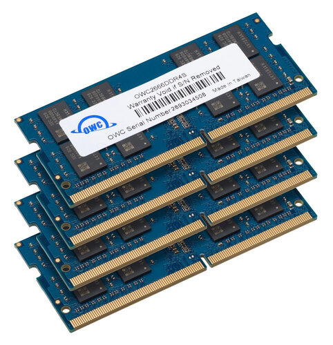 Περισσότερες πληροφορίες για "OWC OWC2666DDR4S32S (32 GB/DDR4/2666MHz)"