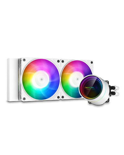 Περισσότερες πληροφορίες για "DeepCool CASTLE 240EX A-RGB WH"