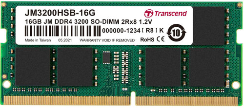 Περισσότερες πληροφορίες για "Transcend JetRam JM3200HSB-16G (16 GB/DDR4/3200MHz)"