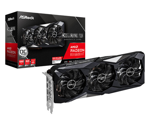 Περισσότερες πληροφορίες για "Asrock Challenger Radeon RX 6600 XT Pro 8GB OC"