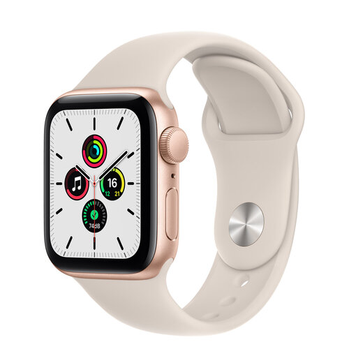 Περισσότερες πληροφορίες για "Apple Watch SE (40mm/Χρυσός (Χρυσό)/Αλουμίνιο)"