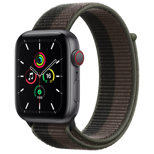 Περισσότερες πληροφορίες για "Apple Watch SE (44mm/LTE/Γκρι/Αλουμίνιο)"