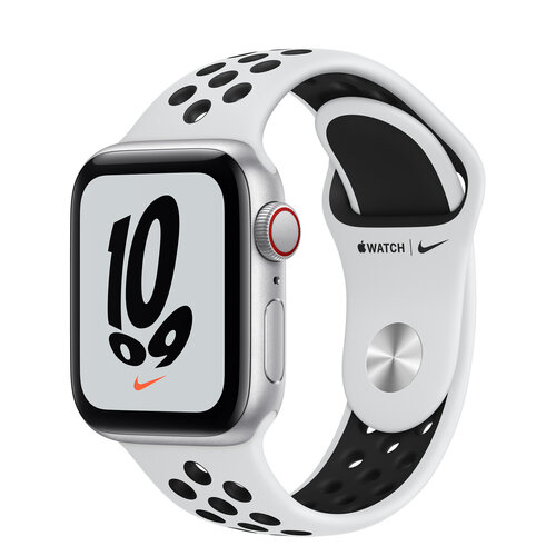 Περισσότερες πληροφορίες για "Apple Watch SE Nike (40mm/LTE/Ασημί/Αλουμίνιο)"