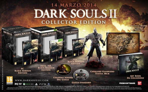 Περισσότερες πληροφορίες για "BANDAI NAMCO Entertainment Dark Souls 2: Collector Edition (Xbox 360)"