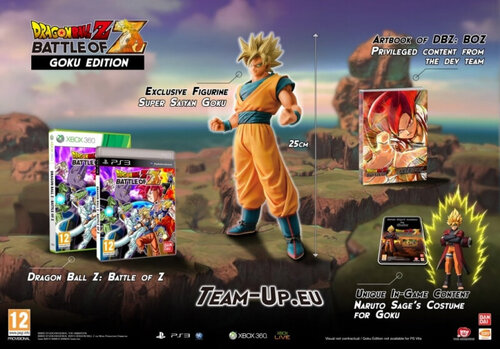 Περισσότερες πληροφορίες για "BANDAI NAMCO Entertainment Dragonball Z: Battle of Z - Goku Edition (PlayStation 3)"