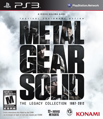 Περισσότερες πληροφορίες για "Konami Metal Gear Solid: The Legacy Collection (PlayStation 3)"