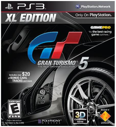 Περισσότερες πληροφορίες για "Sony Gran Turismo 5 XL Edition (PlayStation 3)"