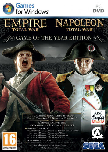 Περισσότερες πληροφορίες για "SEGA Empire: Total War & Napoleon: Goty (PC)"